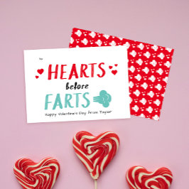 間抜け赤いハートFart Classroom Valentine