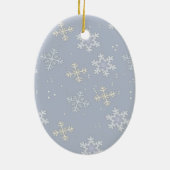 間抜け雪だるま セラミックオーナメント (裏面)