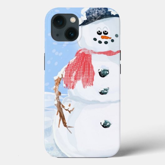 間抜け雪だるま Case-Mate iPhoneケース (裏面)