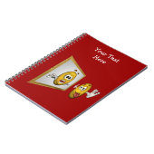 間抜け顔鏡 ノートブック (左側)