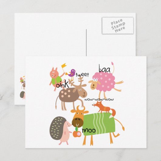 間抜け類 ポストカード (正面/裏面)