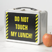 間抜け、"はっきりした触れないで下さい私の昼食"に メタルランチボックス (インサイチュ)
