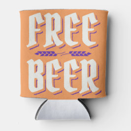 間抜け&キチ無料ビール 缶クーラー