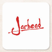 間抜け スクエアペーパーコースター (正面)