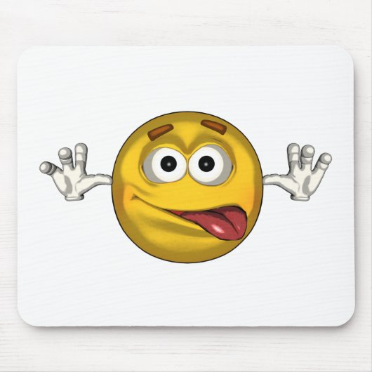 間抜け-漫画 マウスパッド (正面)