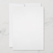 間来もなく妊娠 案内状 (裏面)