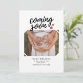 間来もなく妊娠 案内状 (スタンド正面)