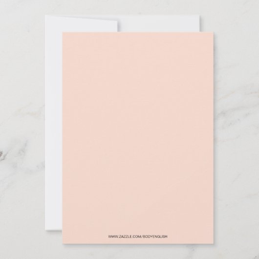 間来もなく妊娠 案内状 (裏面)