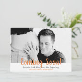 間来もなく妊娠 案内状 (スタンド正面)