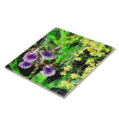 間欠泉Jamieおよび金ファンタジーの蘭 タイル (側面)