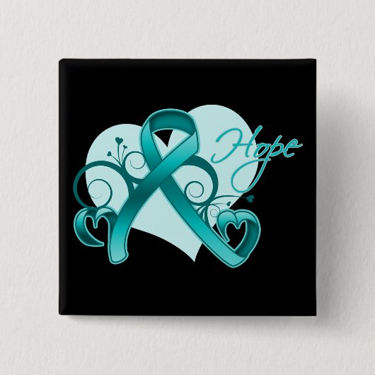 間質性膀胱炎ホープ 缶バッジ (正面)