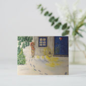 間近のクリスマス シーズンポストカード (スタンド正面)