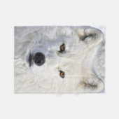 間近 フリースブランケット (正面(横))