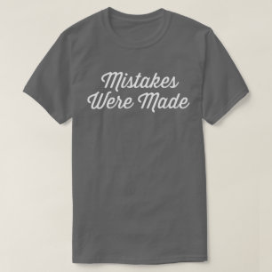 間違いが起こった Tシャツ