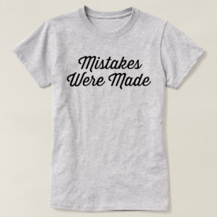 間違いが起こった Tシャツ
