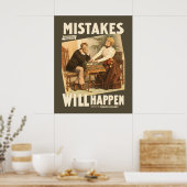 間違いが起こるポスター ポスター (キッチン)