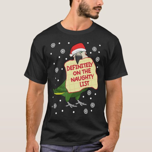 間違いなくいけなList Parrot I Hahns Macaw Tシャツ (正面)