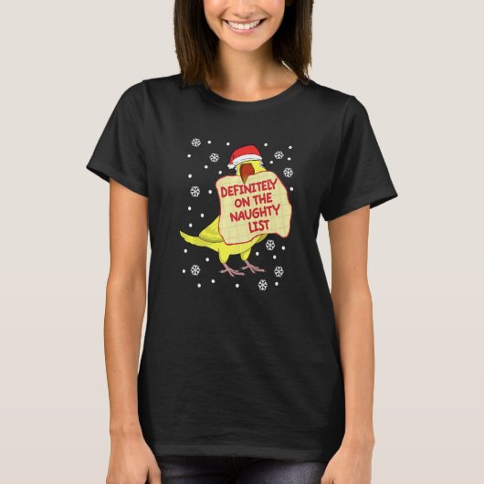 間違いなくいけなList Parrot I Yellowインディアン Tシャツ (正面)