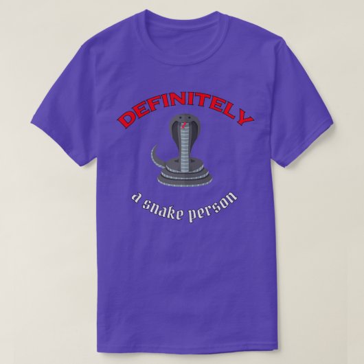 間違いなくスネークパーソン2 Tシャツ (デザイン正面)