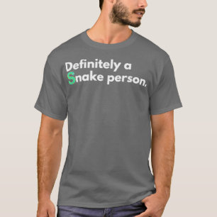 間違いなくヘビの人(57) Tシャツ