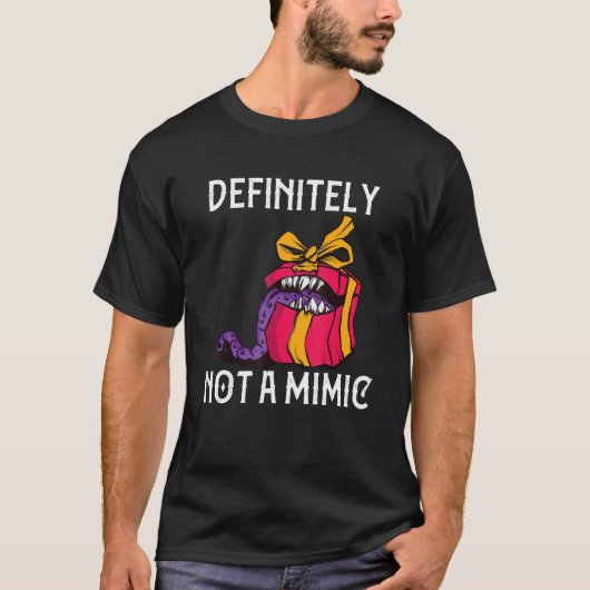 間違いなく模倣D20卓上RpgゲーマーGam Tシャツ (正面)