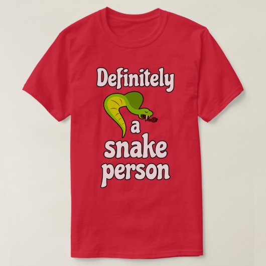 間違いなく蛇の人12 Tシャツ (デザイン正面)