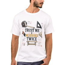 「間違いなし」設計図Tシャツ