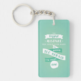 間違いのアクリルKeychainを作ること恐れていないで下さいあないで下さい キーホルダー