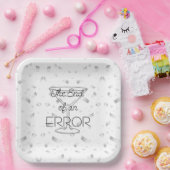 間違いの終わり マルティーニ離婚パーティ ペーパープレート (パーティー)