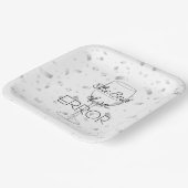 間違いの終わり ワインディボースパーティー ペーパープレート (傾斜あり)