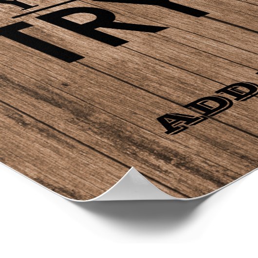 間違いはギフトを試みている証拠素朴だ ポスター (角)