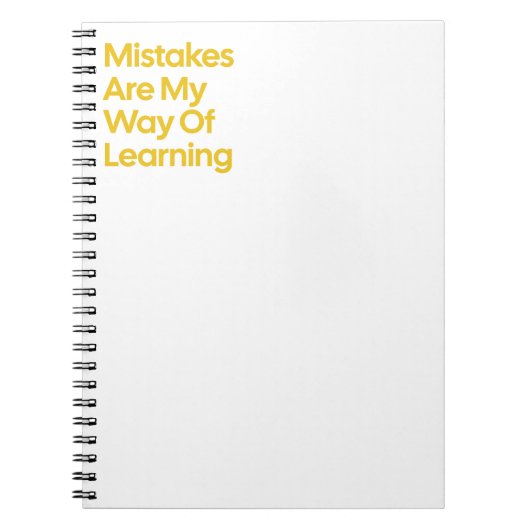 間違いは僕の癖学だ ノートブック (正面)