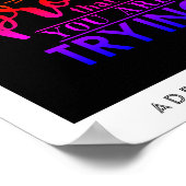 間違いは自分が試みている証拠だやる気を起こさせる- ポスター (角)