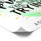 間違いは自分が試みている証拠だやる気を起こさせる- ポスター (角)