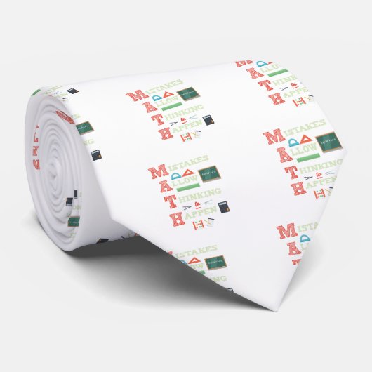 間違いは起こるために数学の教師考えることを割り当てます ネクタイ (ロール)