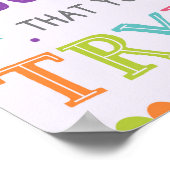 間違いは、あなたが動機を試みている証拠である ポスター (角)