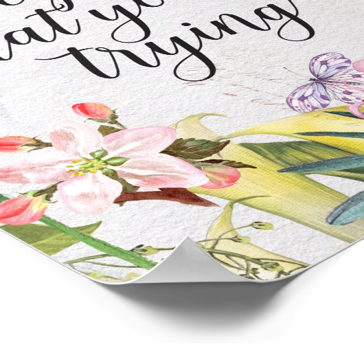 間違いは、あなたの教室のギフトを試みている証拠である ポスター (角)