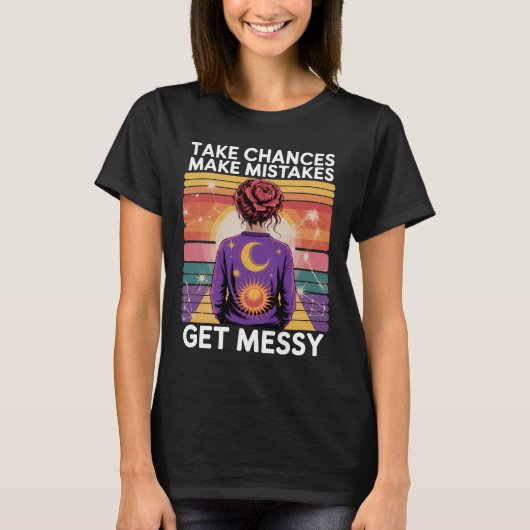 間違いを犯すチャンスを得る Tシャツ (正面)