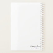 間違いを犯すレインボアラームフォト プランナー手帳 (裏面)