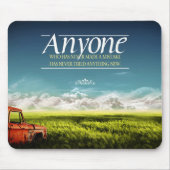 「間違いを犯す」感動的引用文 マウスパッド (正面)