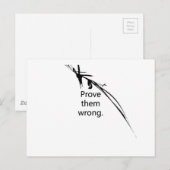 間違いを証明する!! ポストカード (正面/裏面)