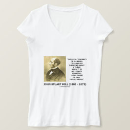 間違い半分のの致命的な傾向の考えるな原因 Tシャツ