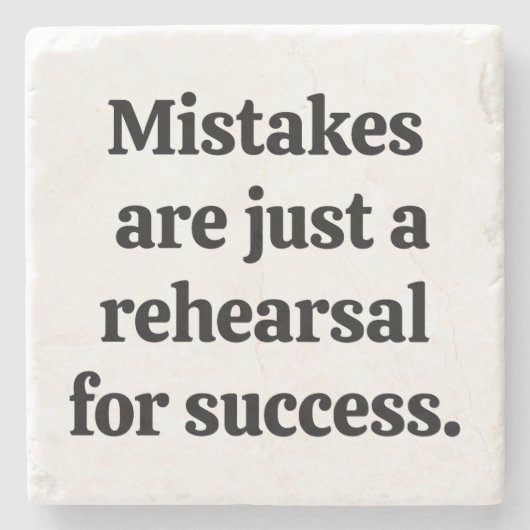 間違い大理石コースター ストーンコースター (正面)