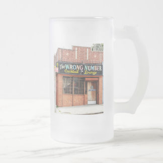 間違い番号の曇らされたマグ フロストグラスビールジョッキ
