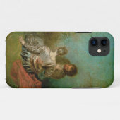 間違い、c.1717 (キャンバスの油) Case-Mate iPhoneケース (裏面(横))
