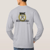 間違い Tシャツ (裏面)