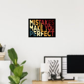 間違うとピッタリだ ポスター (ホームオフィス)