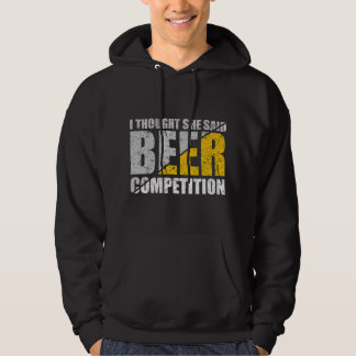 間違えた、ビールの競技会で応援してるつもりが悲鳴をあげてしまった パーカ