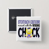 間違ったひよこと台なしになる胃癌 缶バッジ (正面&裏面)
