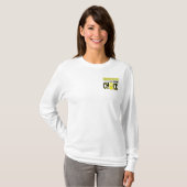 間違ったひよこと台なしになる膀胱癌 Tシャツ (正面フル)